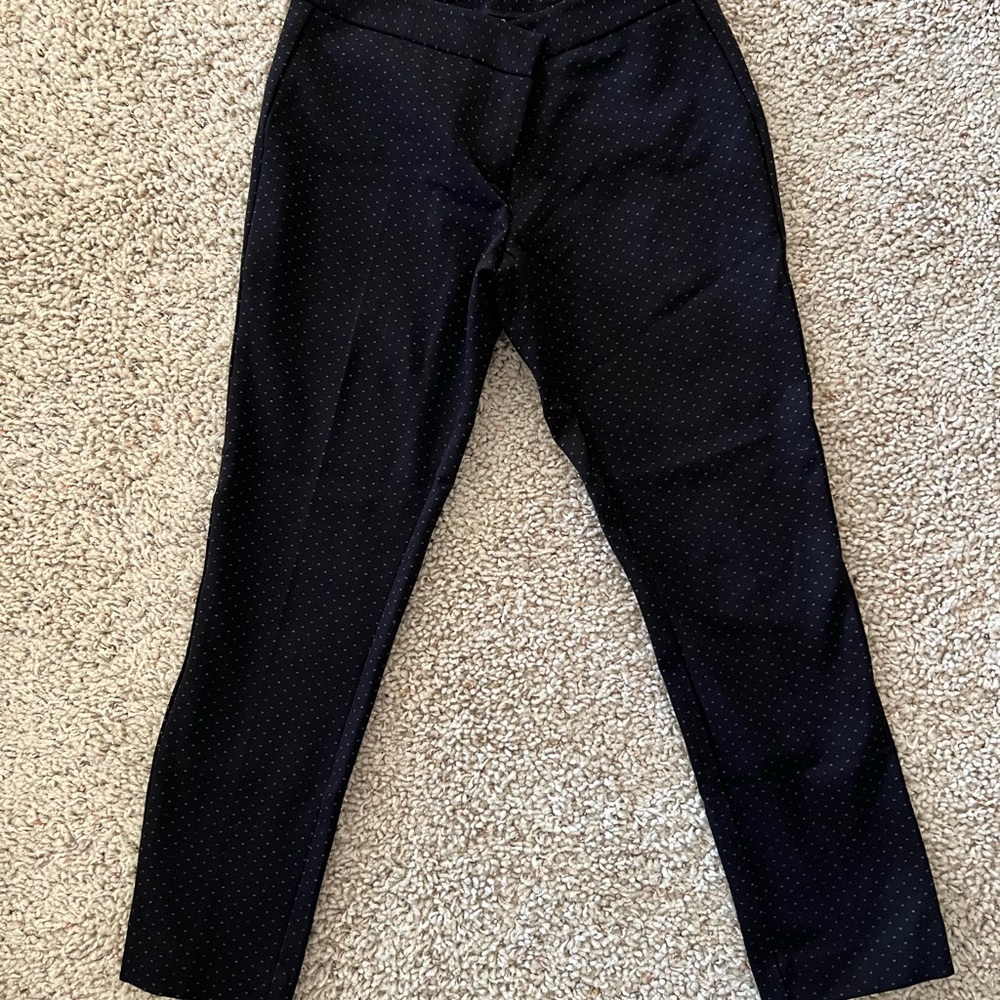Black Polka Dot Pants